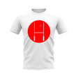 Wales Rugby Posts Circle T-Shirt (White)_0