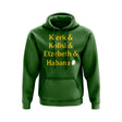 Klerk, Kolisi, Etzebeth, Habana Springboks Rugby Hoody (Green)_0