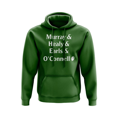 Murray, Healy, Earls, O\'Connell Ireland Rugby Hoody (Green)_0