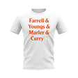 Farrell, Youngs, Marler, Curry England Rugby T-shirt (White)_0