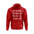 Farrell, Youngs, Marler, Curry England Rugby Hoody (Red)_0