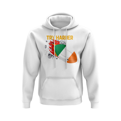 Ireland Try Harder Rugby Hoody (White)_0