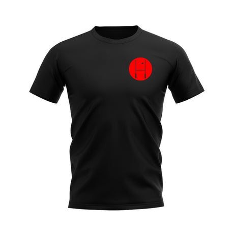 Between The Posts Red Badge Rugby T-Shirt (Black)_0