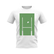 Between The Posts Green Logo Rugby T-Shirt (White)_0