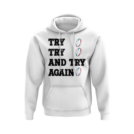 Try, Try & Try Again Hoody (White)_0