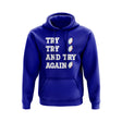 Try, Try & Try Again Hoody (Royal Blue)_0