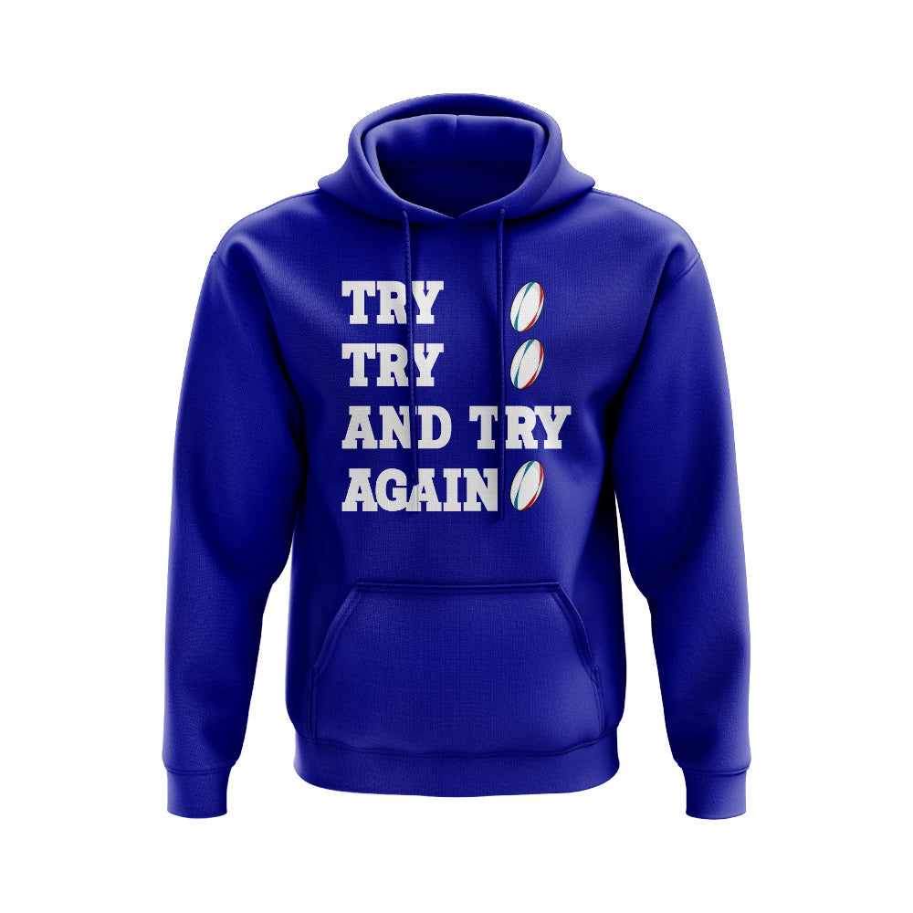 Try, Try & Try Again Hoody (Royal Blue)_0