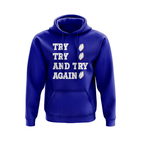 Try, Try & Try Again Hoody (Royal Blue)_0