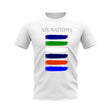 6 Nations Countries T-Shirt (White)_0
