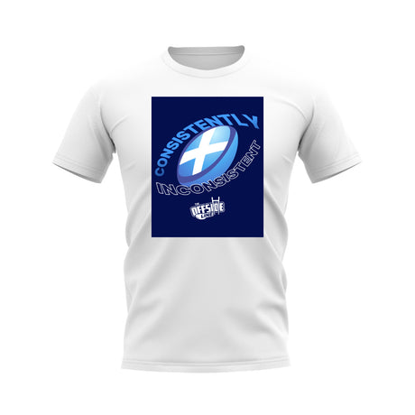 Scotland Consistently Inconsistent T-Shirt (White)_0