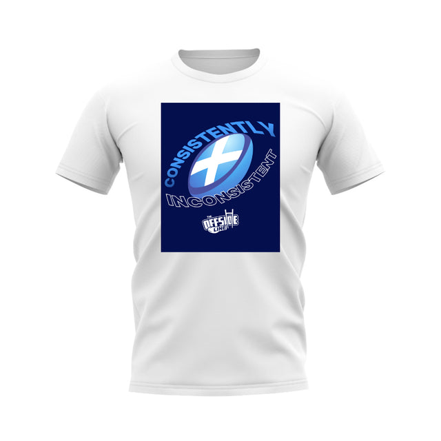Scotland Consistently Inconsistent T-Shirt (White)_0