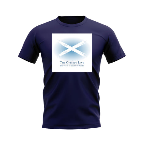 The Offside Line Scottish Rugby T-Shirt (Navy)_0