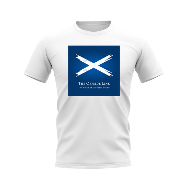 The Offside Line Scottish Rugby T-Shirt (White)_0