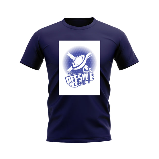 The Offside Line Scotland Rugby Ball T-Shirt (Navy)_0