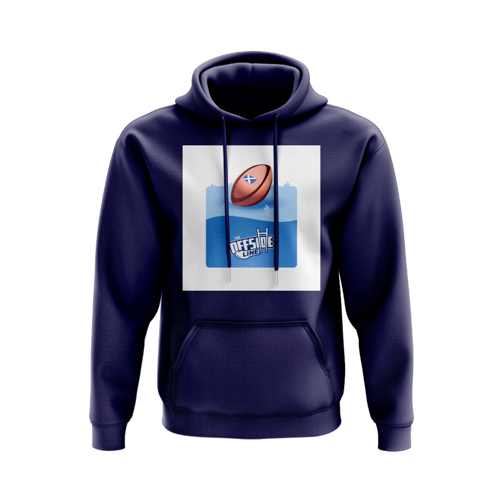 The Offside Line Scotland Rugby Pitch Hoody (Navy)_0
