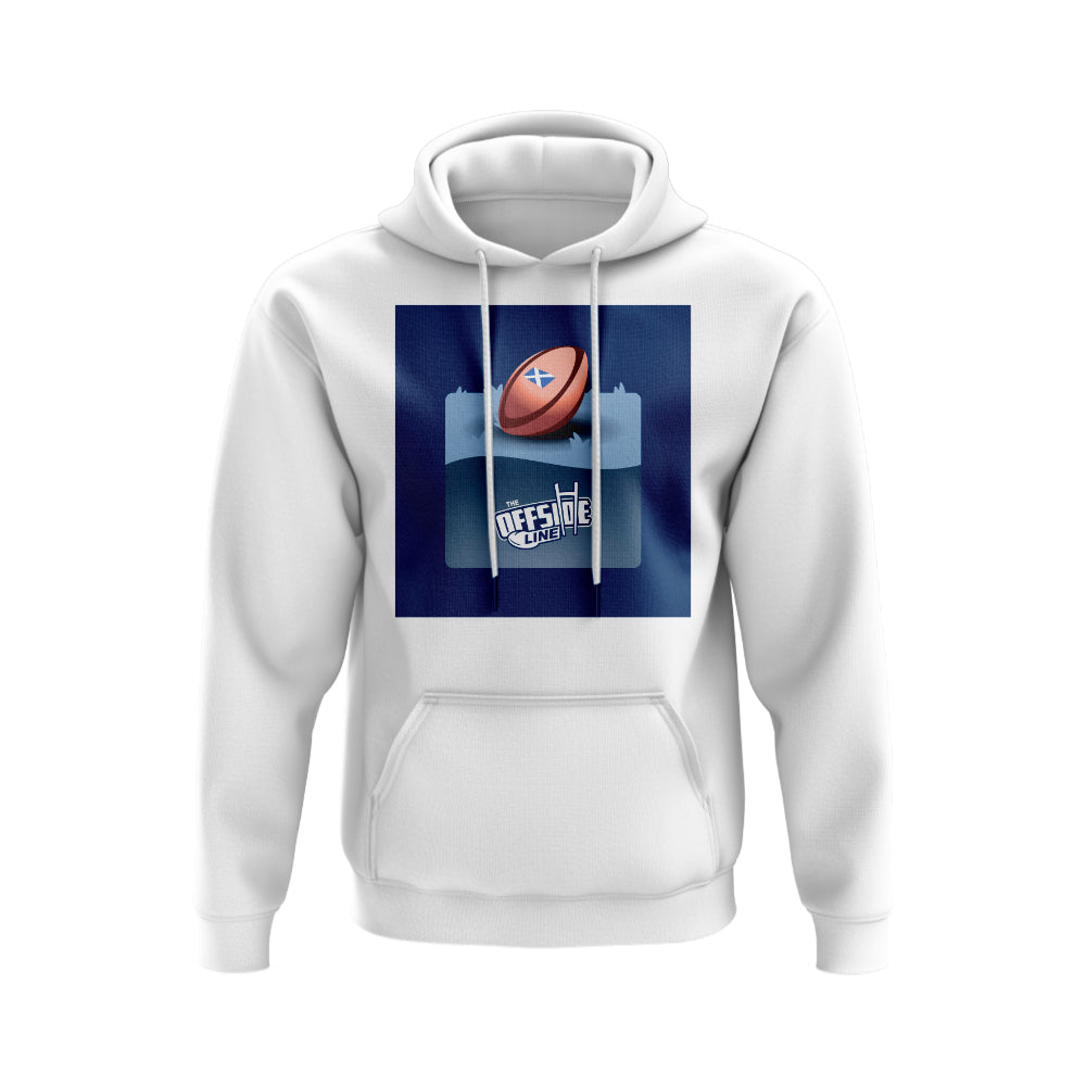 The Offside Line Scotland Rugby Pitch Hoody (White)_0