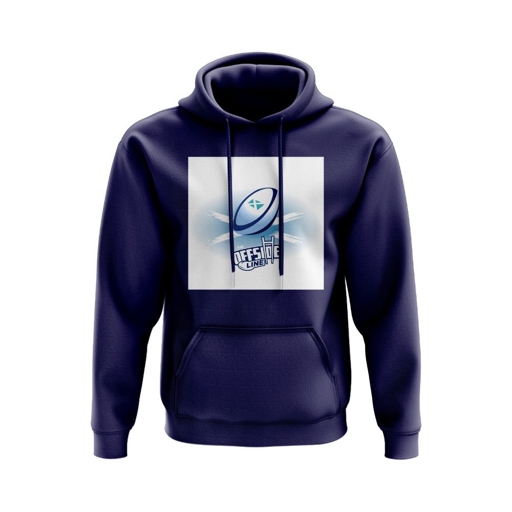 The Offside Line Rugby Ball Scotland Flag Hoody (Navy)_0