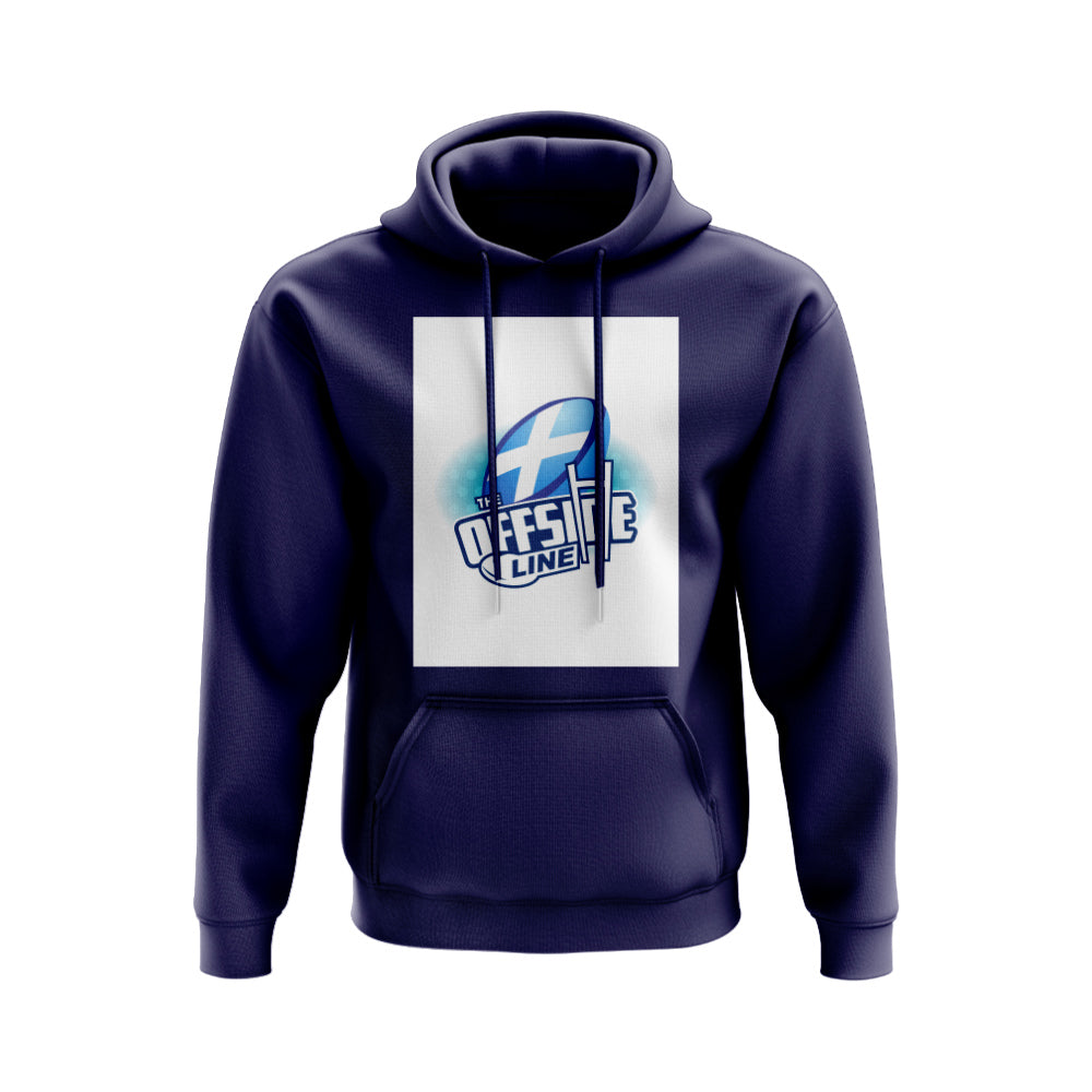 The Offside Line Scotland Rugby Ball Logo Hoody (Navy)_0