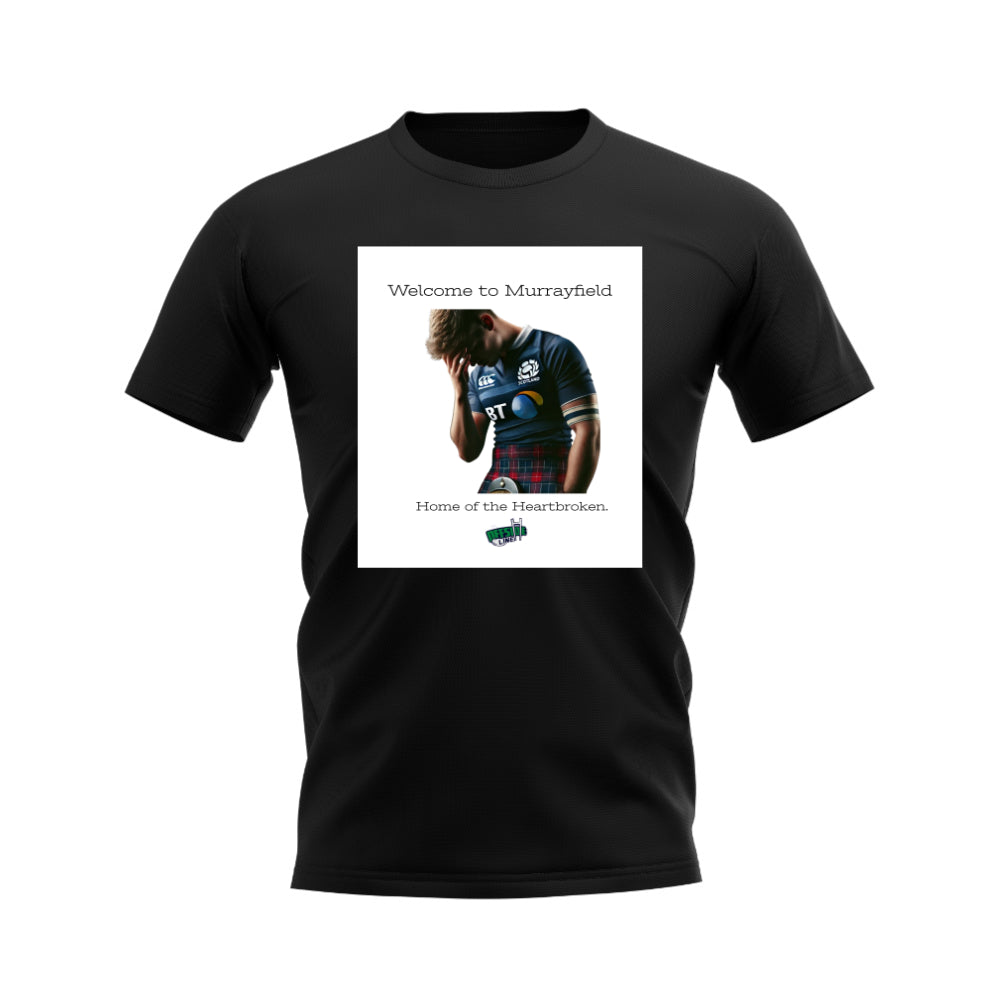 Welcome To Murrayfield T-Shirt (Black)_0