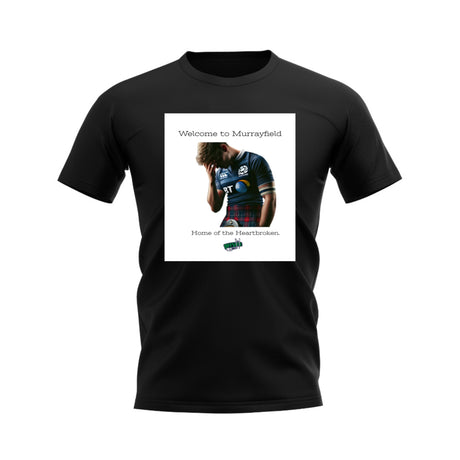 Welcome To Murrayfield T-Shirt (Black)_0