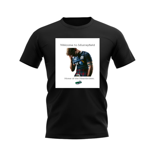 Welcome To Murrayfield T-Shirt (Black)_0