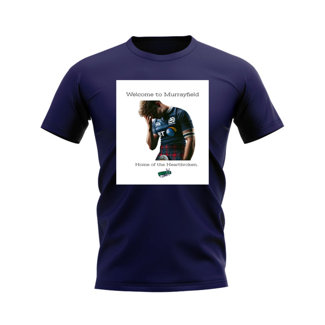 Welcome To Murrayfield T-Shirt (Navy)_0