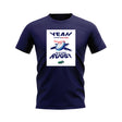 I Donate Blood Rugby T-Shirt (Navy/White)_0