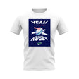 I Donate Blood Rugby T-Shirt (White/Navy)_0