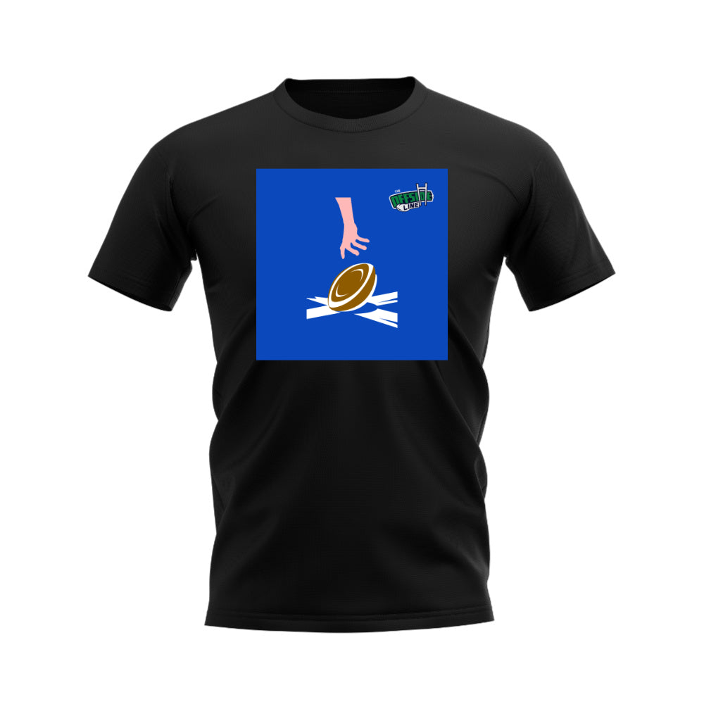 Scotland Rugby Ball Try T-shirt (Navy/Blue)_0