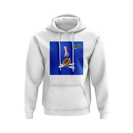 Scotland Rugby Ball Try Hoody (White/Blue)_0