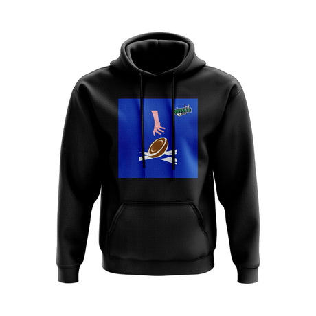 Scotland Rugby Ball Try Hoody (Black/Blue)_0
