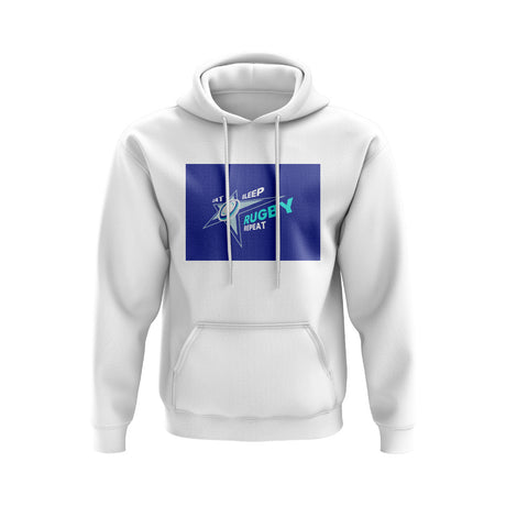 Eat, Sleep, Rugby Repeat Hoody - Version 1 (White/Blue)_0