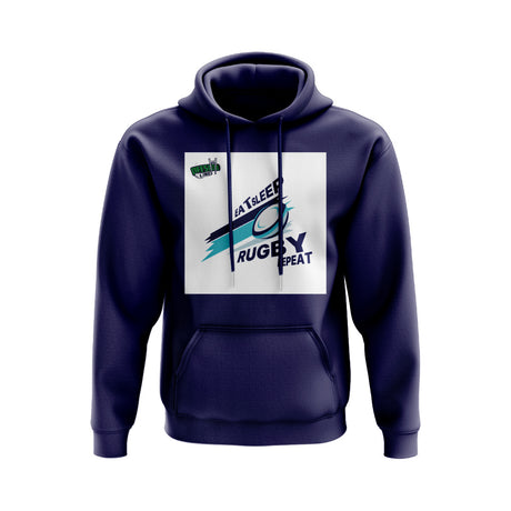 Eat, Sleep, Rugby Repeat Hoody - Version 4 (Navy/White)_0