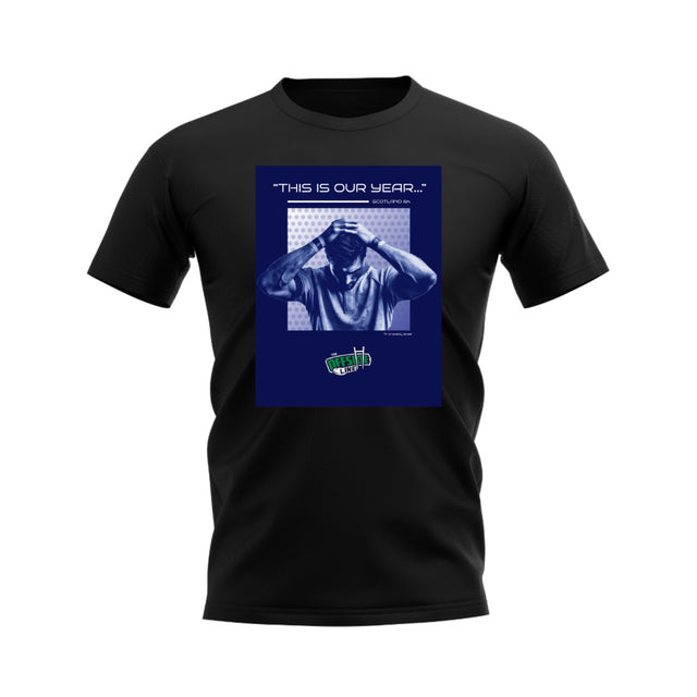 Scotland Our Year Rugby T-shirt - Version 2 (Black/Navy)_0