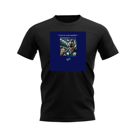 Scotland Our Year Rugby T-shirt - Version 4 (Black/Navy)_0