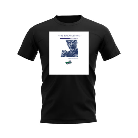 Scotland Our Year Rugby T-shirt - Version 5 (BlackWhite)_0