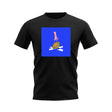 Scotland Rugby Try T-Shirt - Version 1 (Black/Blue)_0