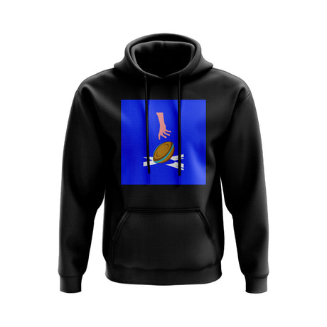 Scotland Rugby Try Hoody- Version 1 (Black/Blue)_0