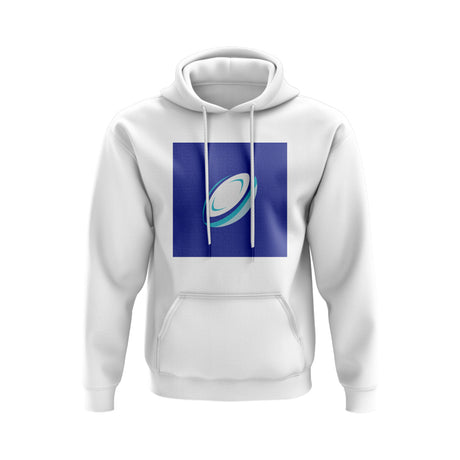 Rugby Ball Hoody (White/Blue)_0