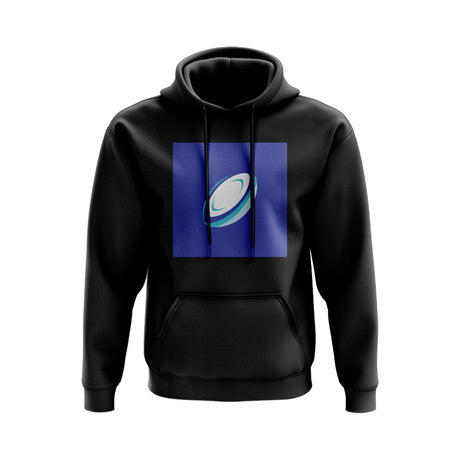 Rugby Ball Hoody (Black/Blue)_0