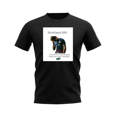 Scotland Therapy Rugby T-Shirt (Black)_0