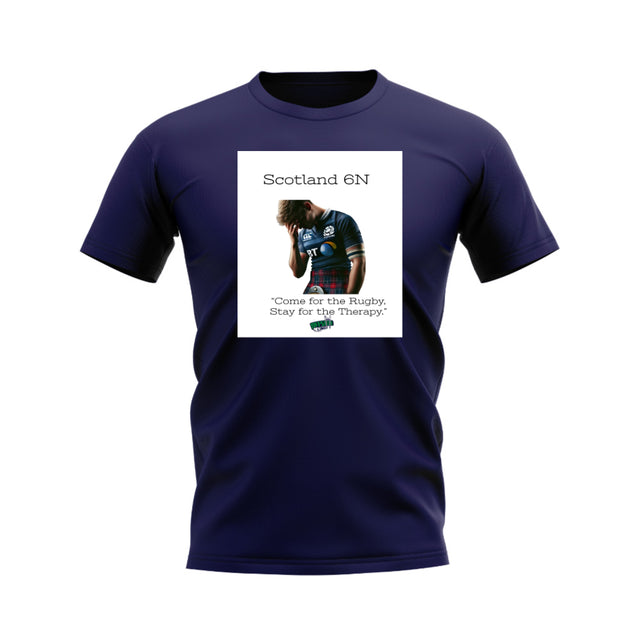 Scotland Therapy Rugby T-Shirt (Navy)_0