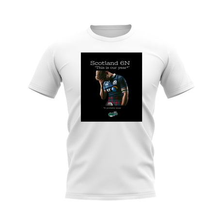Isnae Rugby T-Shirt - Version 3 (White/Black)_0