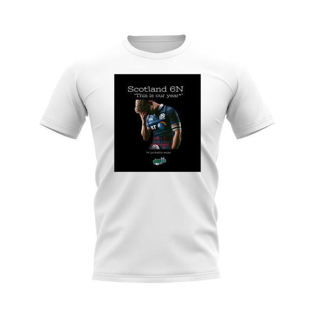 Isnae Rugby T-Shirt - Version 3 (White/Black)_0