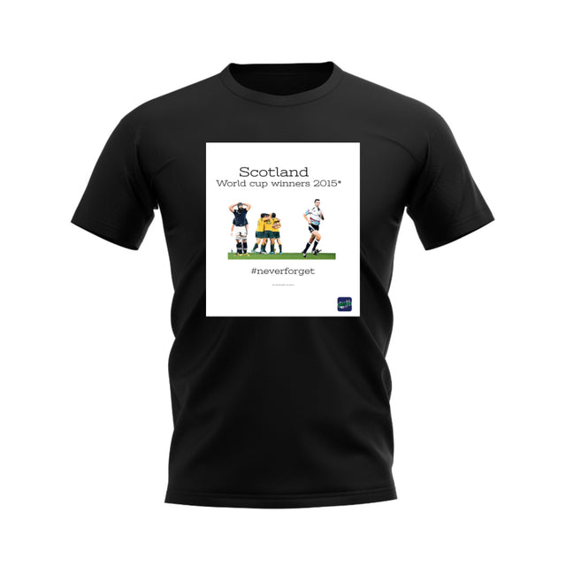 Scotland 2015 Rugby T-Shirt (Black/White)_0
