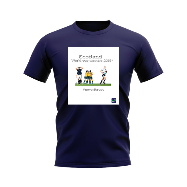 Scotland 2015 Rugby T-Shirt (Navy/White)_0