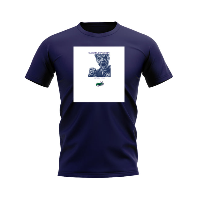 Scotland Lets Do This Rugby T-Shirt (Navy/White)_0