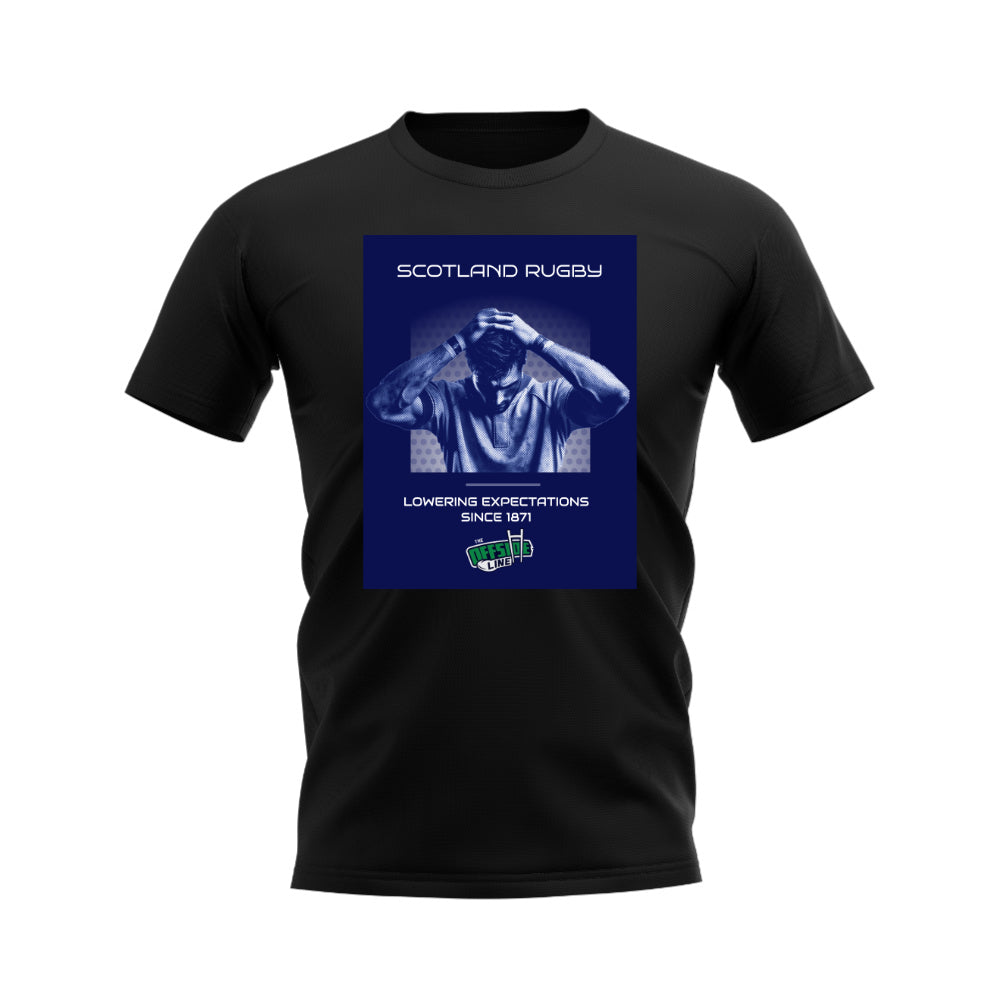 Scotland Expectations T-Shirt - Version 1 (Navy)_0