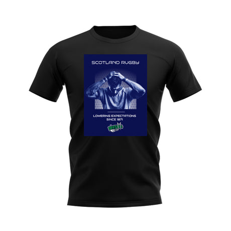 Scotland Expectations T-Shirt - Version 1 (Navy)_0