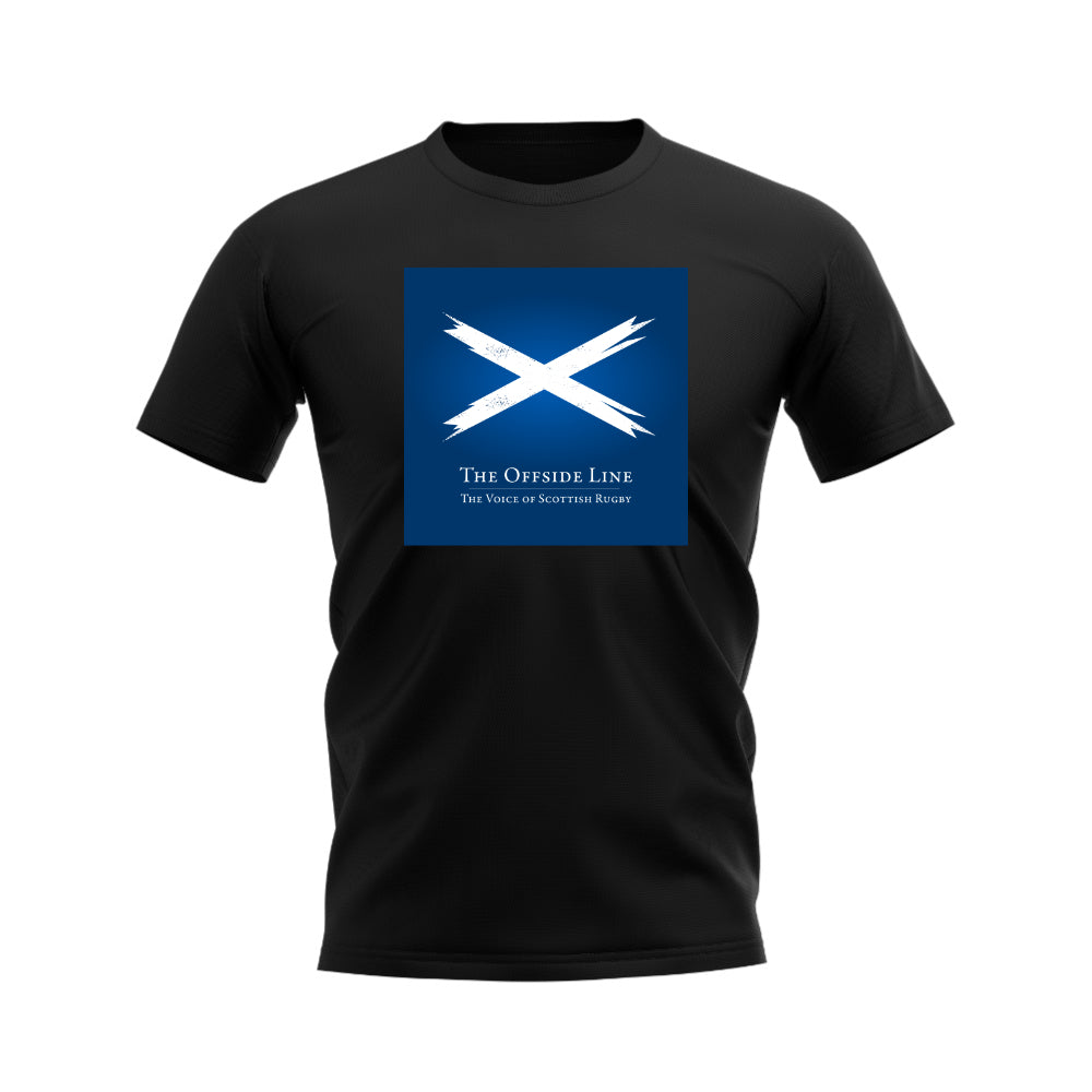Scotland Offside Line T-Shirt (Black)_0
